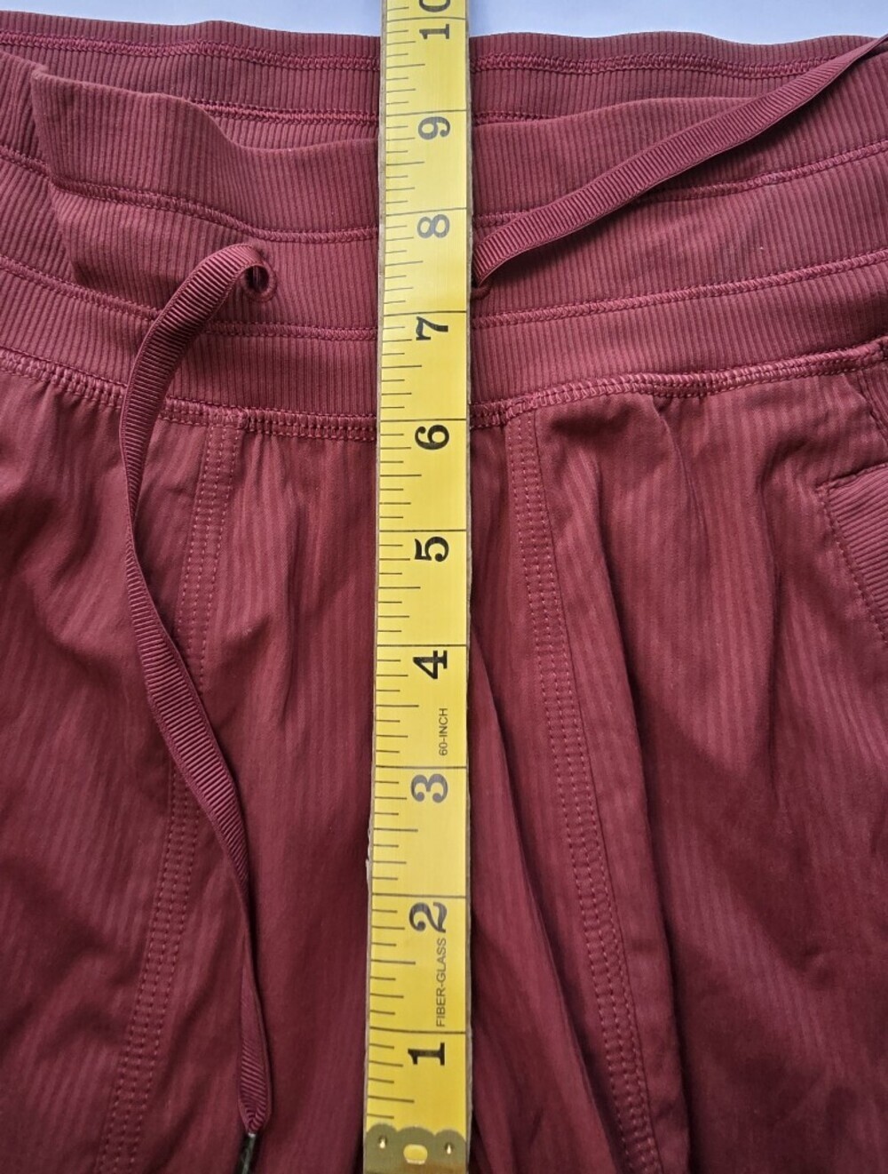 Lululemon Dance Studios Pant Burgundy Size 2 Wide Leg Adjustable Hem - Picture 7 of 12